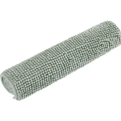 Tapis chenille salle de bain coton vert 45x65cm^Gifi Discount