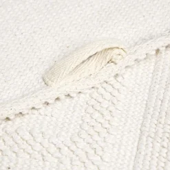 Tapis de bain 100% coton blanc uni 70x50cm^Gifi Clearance