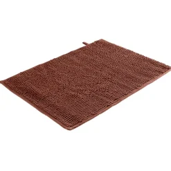 Tapis de bain antidérapant ultra-absorbant terracotta 45x65cm^Gifi Online