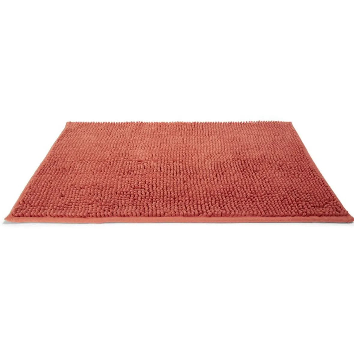 Tapis de bain antidérapant ultra-absorbant terracotta 45x65cm^Gifi Online