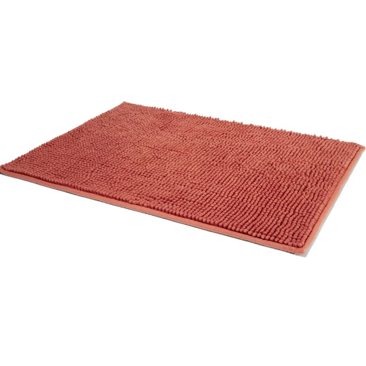 Tapis de bain antidérapant ultra-absorbant terracotta 45x65cm^Gifi Online