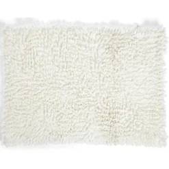 Tapis de bain chenille 40x60cm polyester beige^Gifi Online