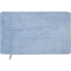 Tapis de bain mémoire de forme bleu 75x45cm^Gifi Clearance