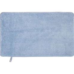 Tapis de bain mémoire de forme bleu 75x45cm^Gifi Clearance