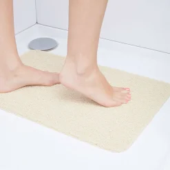 Tapis de douche anti-dérapant 60x40cm beige^Gifi Hot