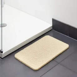 Tapis de douche anti-dérapant 60x40cm beige^Gifi Hot
