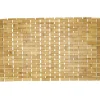 Tapis de salle de bain bambou rectangulaire 72x45 cm^Gifi Hot