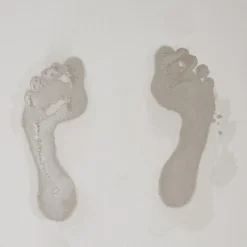 Tapis de salle de bain blanc magique^Gifi Clearance