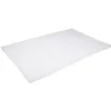Tapis de salle de bain chenille blanc 90x60 cm^Gifi Sale
