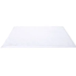 Tapis de salle de bain chenille blanc 45x65cm^Gifi Best