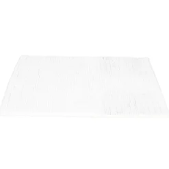 Tapis de salle de bain chenille blanc 45x65cm^Gifi Best