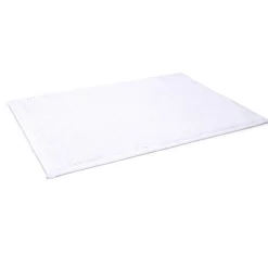 Tapis de salle de bain chenille blanc 45x65cm^Gifi Best