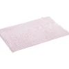 Tapis de salle de bain chenille rose 45x65cm^Gifi Clearance