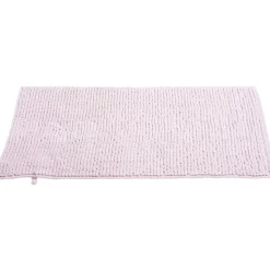 Tapis de salle de bain chenille rose grand modèle^Gifi Sale
