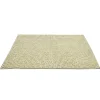 Tapis de salle de bain chenille beige 80x50cm^Gifi Clearance
