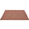 Tapis de salle de bain chenille marron 80x50 cm^Gifi Discount
