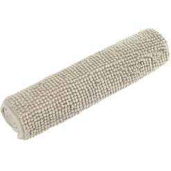 Tapis de salle de bain chenille taupe 65x45 cm^Gifi Clearance