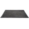 Tapis de salle de bain chenille gris 65x45 cm^Gifi Best