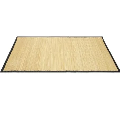 Tapis de salle de bain en bambou 50x75cm^Gifi New
