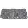 Tapis de salle de bain imprimé 65x45 cm^Gifi Online