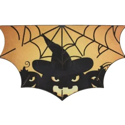 Tapis d'entrée Halloween design toile d'araignée Nettoyage Et Entretien