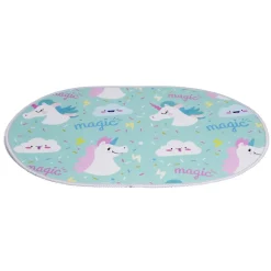 Tapis enfant licorne ou crocodile polyester 40x60cm - 2 modèles^Gifi Discount