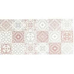 Tapis pvc imprimé carreau de ciment 100x50 cm gris blanc rouge Nettoyage Et Entretien