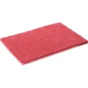 Tapis salle de bain chenille uni rose^Gifi Sale