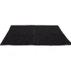 Tapis salle de bain chenille noir^Gifi Outlet