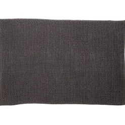 Tapis salle de bain chenille gris^Gifi Discount