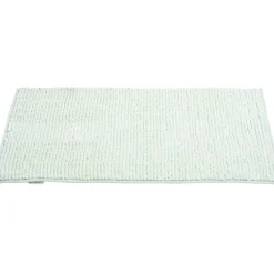 Tapis salle de bain chenille vert grand modèle^Gifi