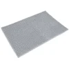 Tapis salle de bain chenille 75x45 cm uni gris clair^Gifi Outlet