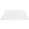 Tapis salle de bain coton blanc 70x40 cm^Gifi Discount