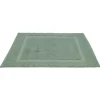 Tapis salle de bain coton vert 70x40 cm^Gifi Online