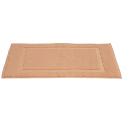 Tapis salle de bain coton blanc 70x40 cm^Gifi