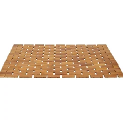 Tapis salle de bain en bambou segments 40x60cm^Gifi