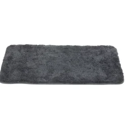 Tapis salle de bain gris^Gifi