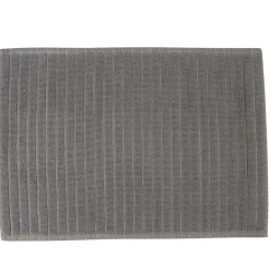 Tapis salle de bain gris éponge^Gifi New