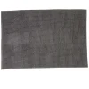 Tapis salle de bain gris chenille^Gifi New
