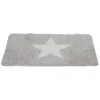 Tapis salle de bain gris design étoile^Gifi Sale