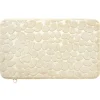 Tapis sortie de douche mémoire de forme beige 75x45cm^Gifi Discount