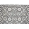 Tapis vinyle motif carreau de ciment gris et blanc Nettoyage Et Entretien