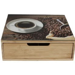 Gifi Rangement De Cuisine^Tiroir à dosettes design graines de café
