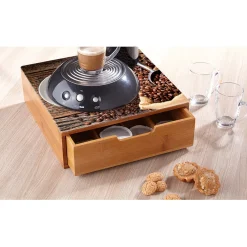 Gifi Rangement De Cuisine^Tiroir à dosettes design graines de café