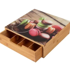 Gifi Rangement De Cuisine^Tiroir à dosettes motifs macarons