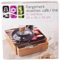 Gifi Rangement De Cuisine^Tiroir à dosettes motifs macarons