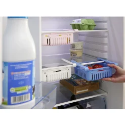 Gifi Rangement De Cuisine^Tiroir pour réfrigérateur extensible