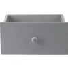 Best Tiroir pour étagère cube bois gris Rangement