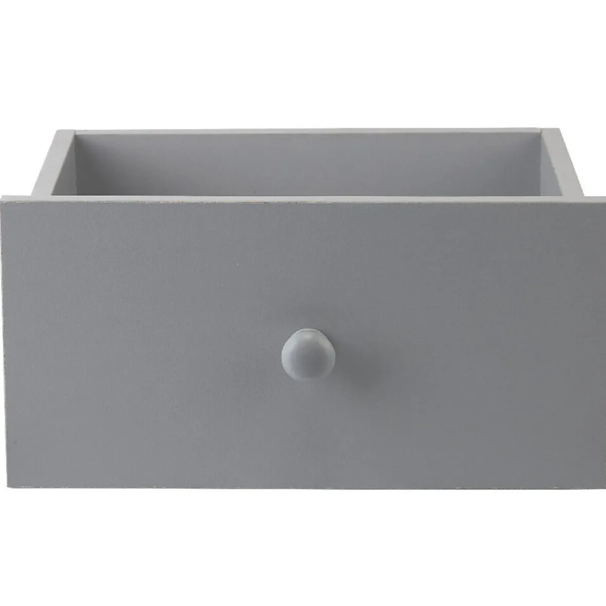 Best Tiroir pour étagère cube bois gris Rangement