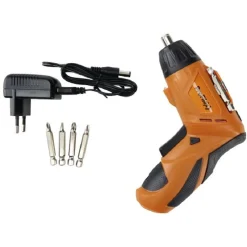 Tournevis électrique sans fil rechargeable^Gifi Discount